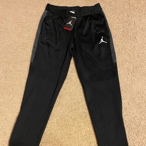 Black Jordan Sweatpants